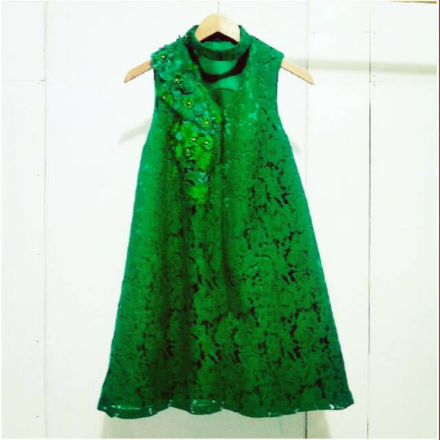Emerald Green Dress / Gaun Pesta