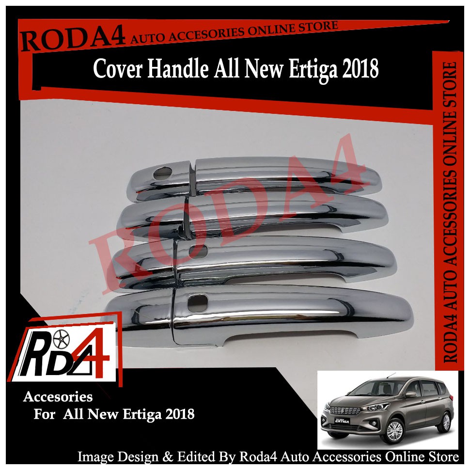 Covcer Handle Pegangan Pintu Samping Chrome All New Ertiga 2018