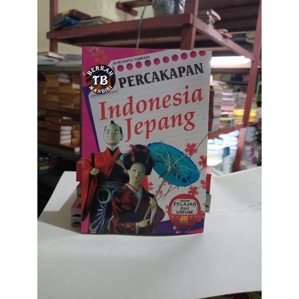 Buku Percakapan Indonesia Jepang (19×13cm)