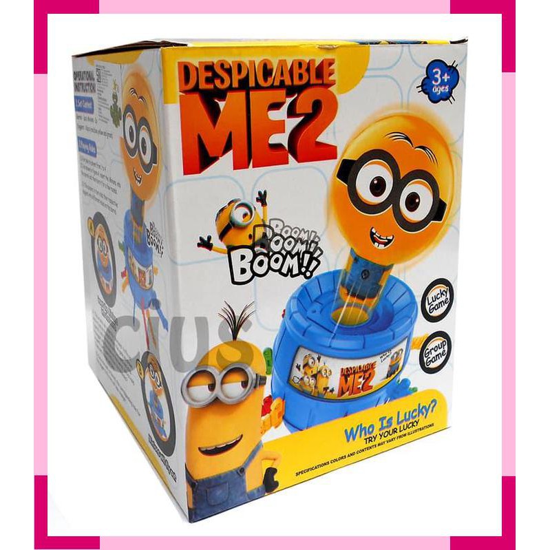 PIRATE BARREL DESPICABLE ME MINION - KADO MAINAN EDUKASI ANAK SERU