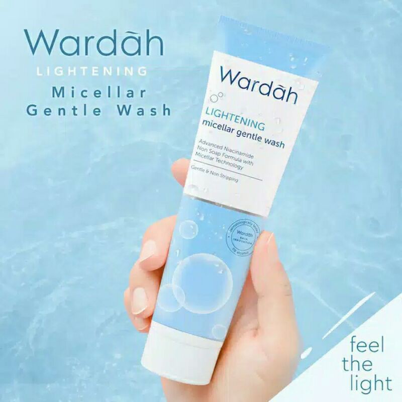 ❤️ GROSIR ❤️ Wardah Lightening Micellar Gentle Wash 50ml