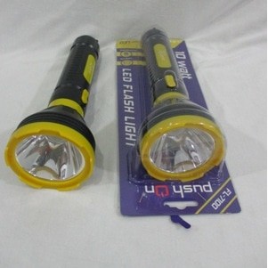 PUSH ON/Senter LED 1x10 watt Super FL-7100 Senter Charge Panjang 27 cm