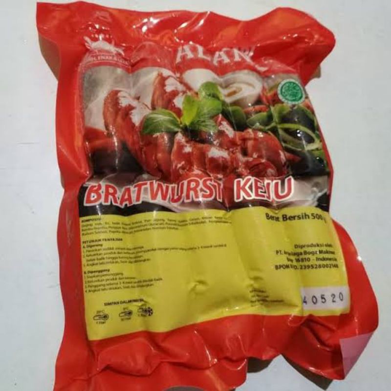 

Alana Sosis Bakar Keju Mini 500gr