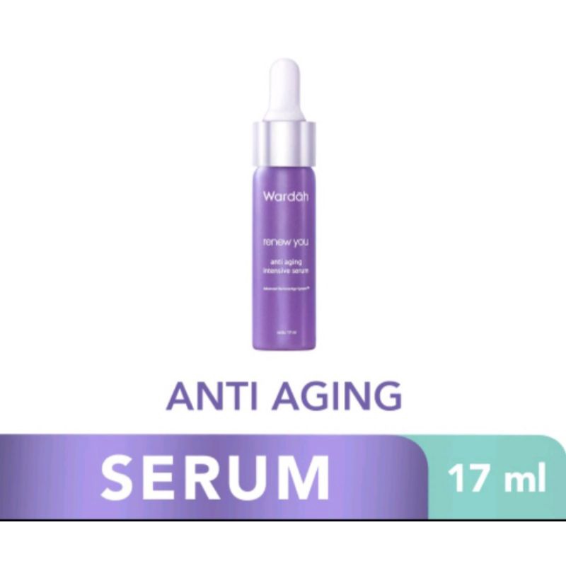 wardah renew you serum anti aging