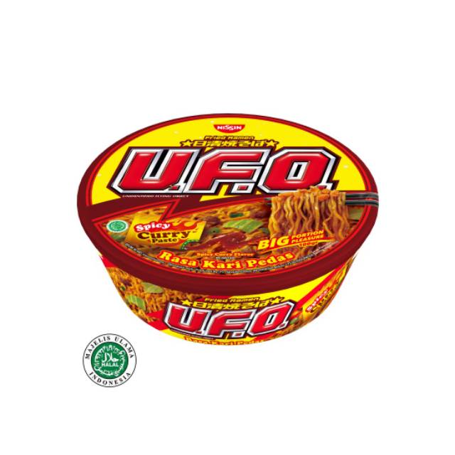 

Ufo Instant Cup Noodles Kari Pedas 100G