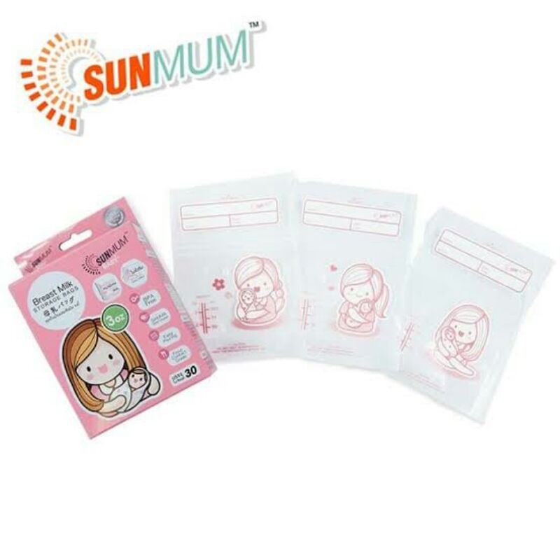 KANTONG ASI SUNMUM 100 ml BPA FREE /GEA BABY 120 ML