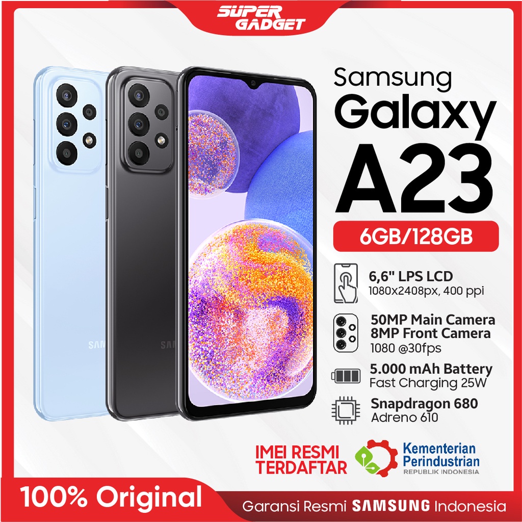 Samsung Galaxy A23 6/128 6GB 128GB RAM 6 ROM 128 GB Smartphone Android