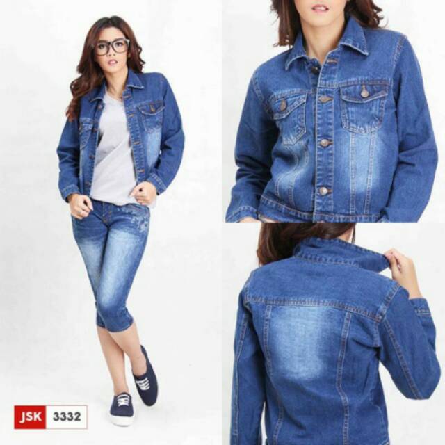 JSK 3332 JAKET JEANS