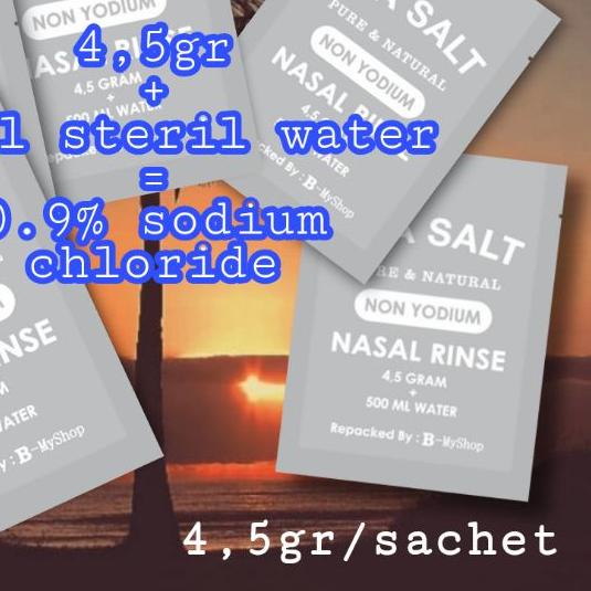 ✭ (30+FREE10) SEA SALT NASAL RINSE ←