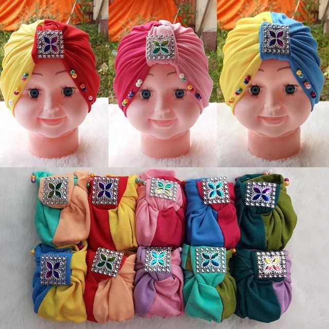 Turban anak / ciput bayi / topi turban / turban baby /LC011