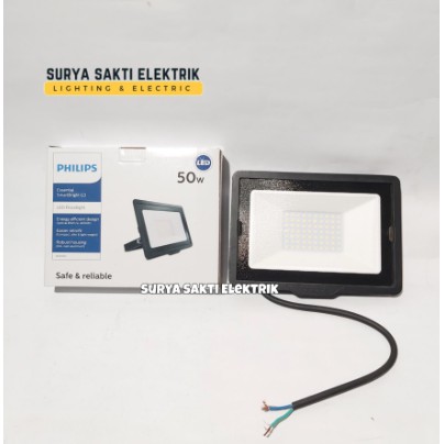 LAMPU SOROT LED PHILIPS 50 WATT BVP 150 COOL DAYLIGHT