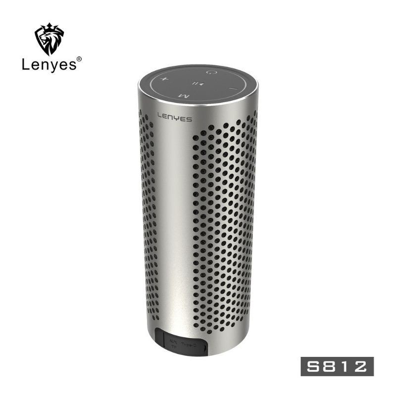 LENYES S812 40W 360° of voice wireless bluetooth hifi stereo portable speaker powerfull bass Original LENYES S-812