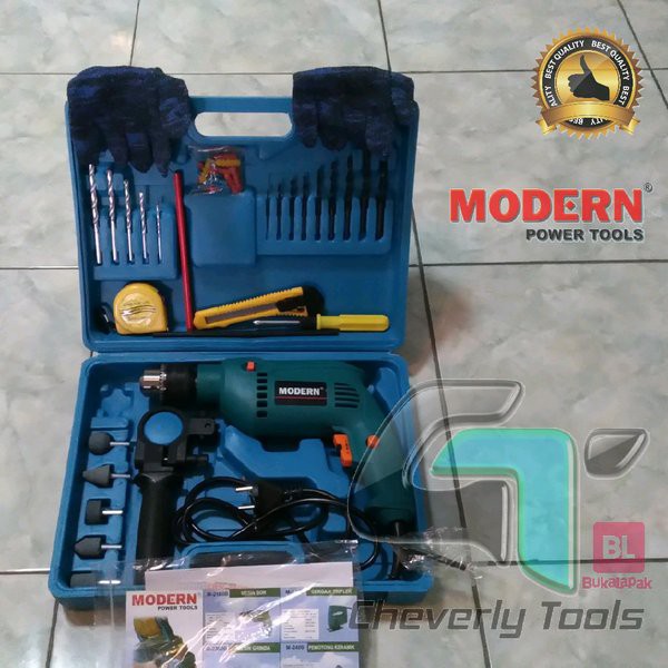 Mesin Bor Paket Mesin Bor Tas Mesin Bor Listrik Kayu Tembok Besi Aluminium Baja Ringan Mesin Bor