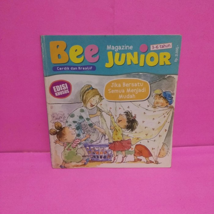 Buku Bee Magazine junior jika bersatu Semua menjadi Mudah