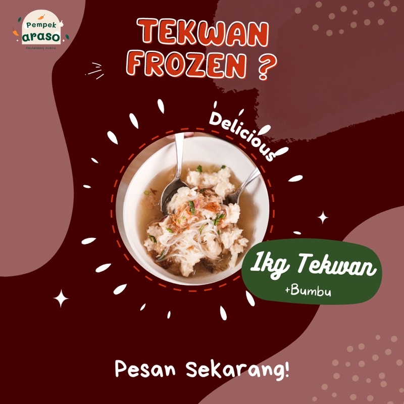 

Tekwan 1kg + Bumbu