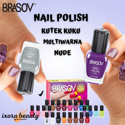 BRASOV Nail Polish Nude 8ml | Kutek Nude