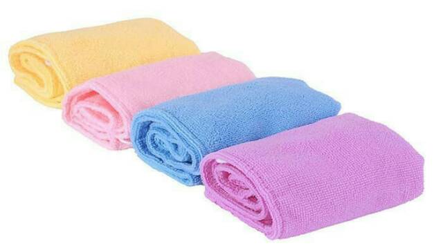 Magic Towel Handuk Kepala Keramas Keringkan Rambut Hair Wrap Microfiber Serap Air