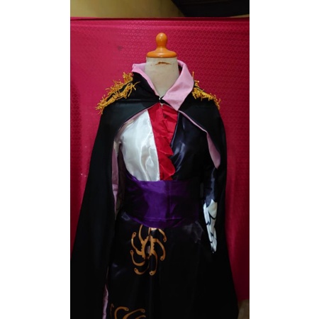 Kostum Dress BOA HANCOCK One Piece Stampede Outfit Costume Cosplay DRESS