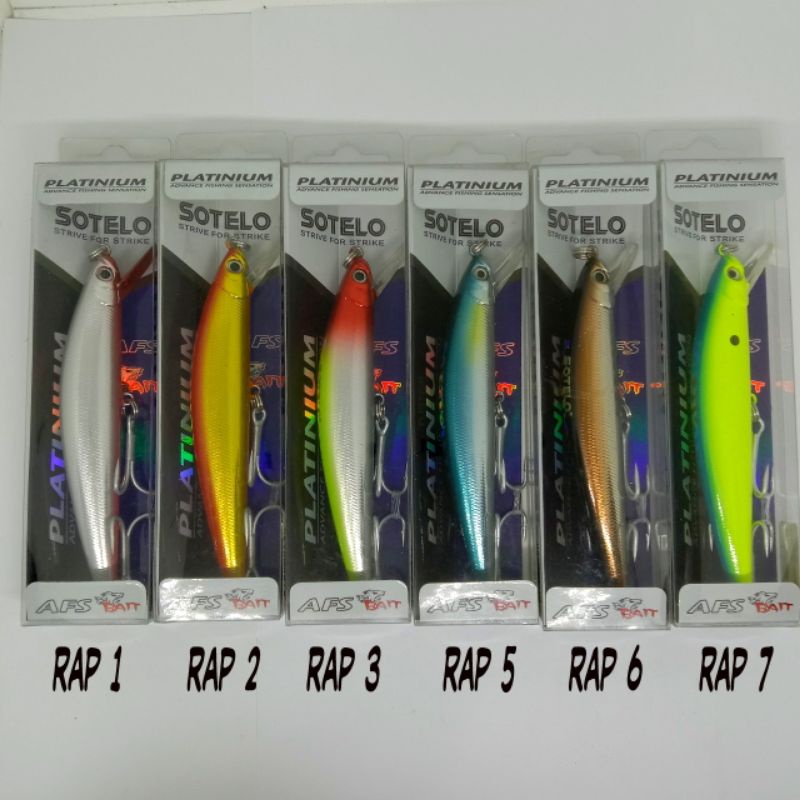 Minnow Sotelo Platinum Minowmaru 18g