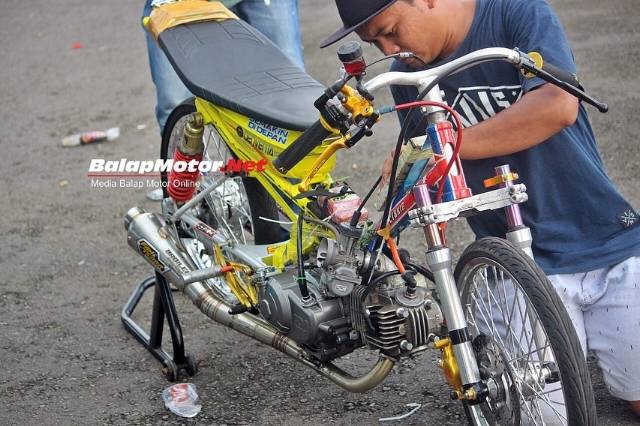 KNALPOT BEBEK 200CC SLEEP ENGINE FANTERRA FT PRO 2