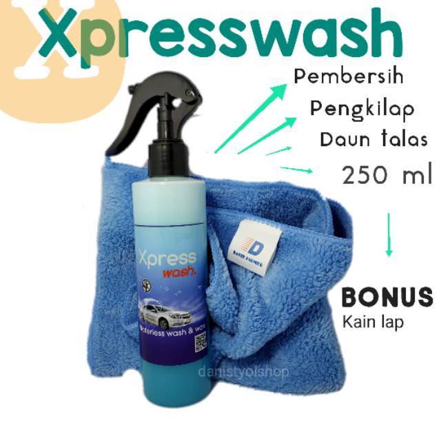 Pembersih mobil / motor  tanpa air /xpress wash/Wk/waterless