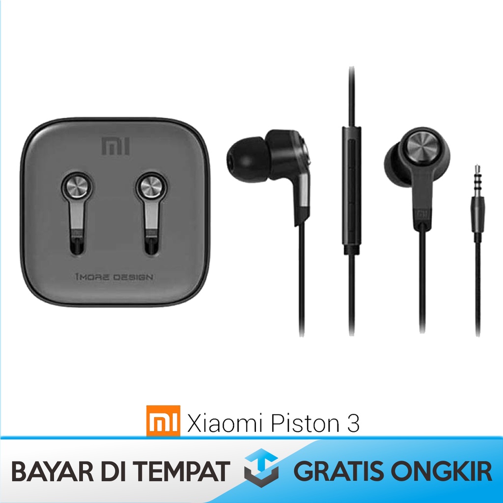 HEADSET HANDSFREE XIAOMI PISTON 3 KABEL KUALITAS TERBAIK FOR SAMSUNG