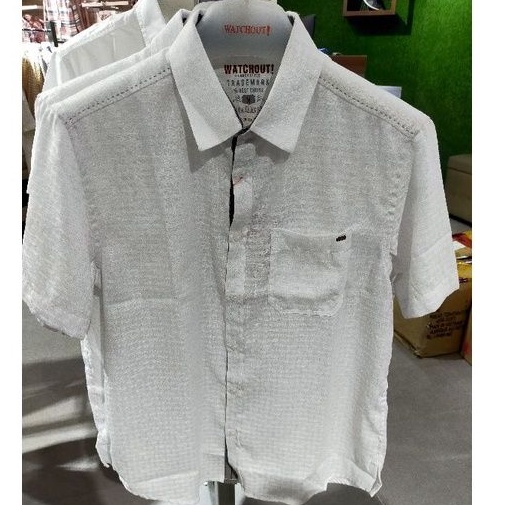 Kemeja pria/ Kemeja Pria lengan pendek/ Kemeja pria polos/ Kemeja Pria Watchout