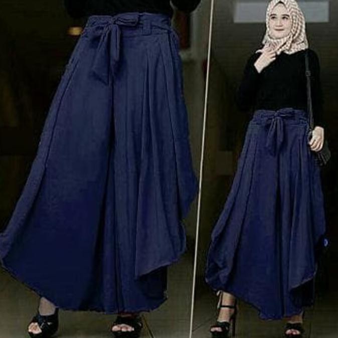 BARANG MURAH PANT AGOEST NAVY TL CELANA WANITA BUBBLE POP NAVY KEKINIAN