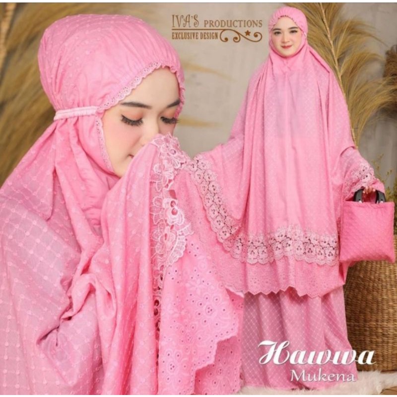 MUKENA HAWWA KATUN PARIS TOTOL WARNA TERBARU