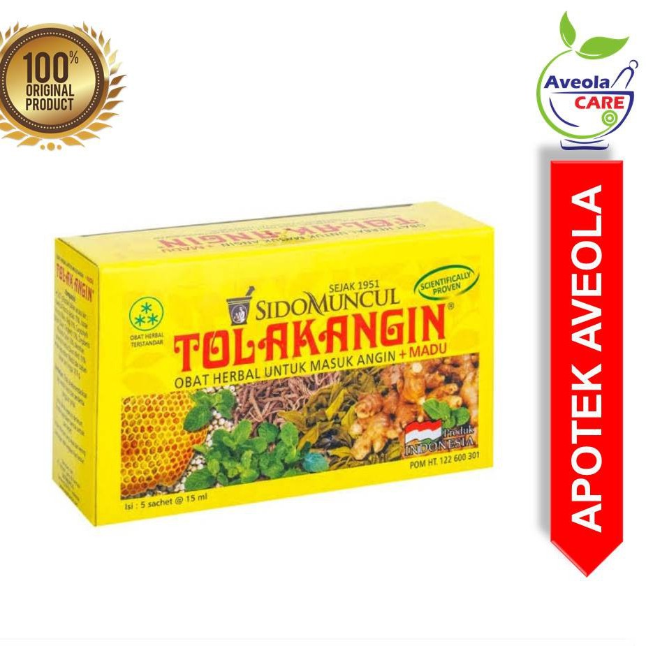 

Tolak Angin 15 ml Perbox isi 12 Sachet - Produk Original