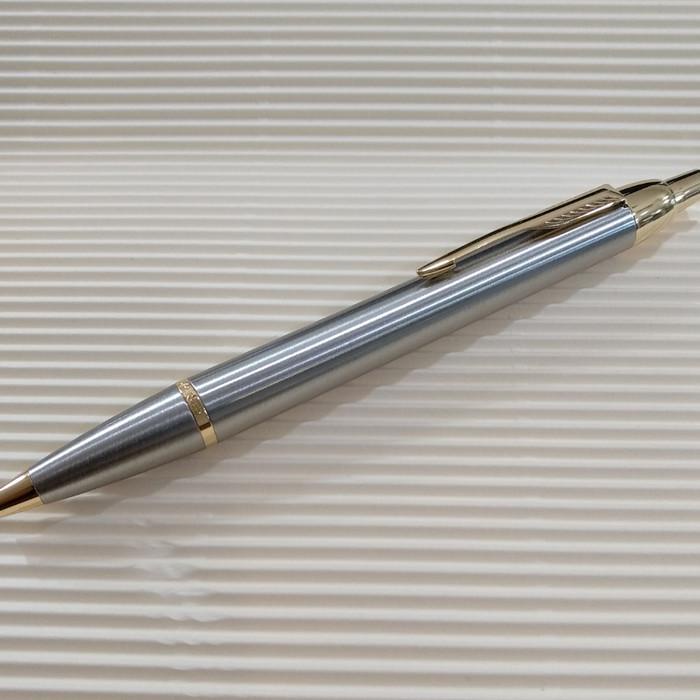 

Pulpen Ballpoint Parker Original Silver List Gold Gratis Grafir Nama