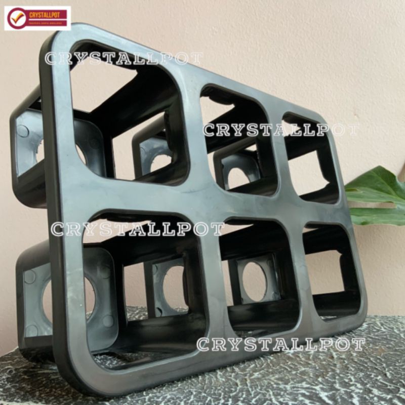 Tray pot nkt kotak 8cm (tanpa pot) | nkt kotak 8cm | tray semai bibit