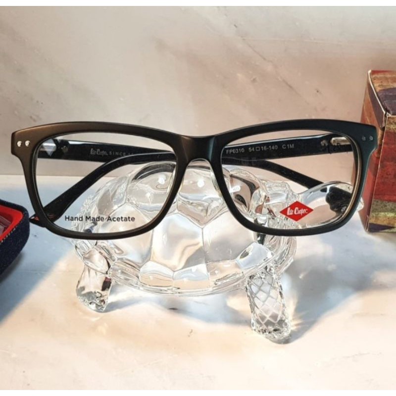 Frame Kacamata Original Lee Cooper FP0310-1M Black Casual Stylis-Kacamata Frame Minus Pria Wanita