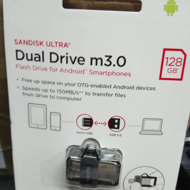 Flashdisk SANDISK Original OTG 128 GB