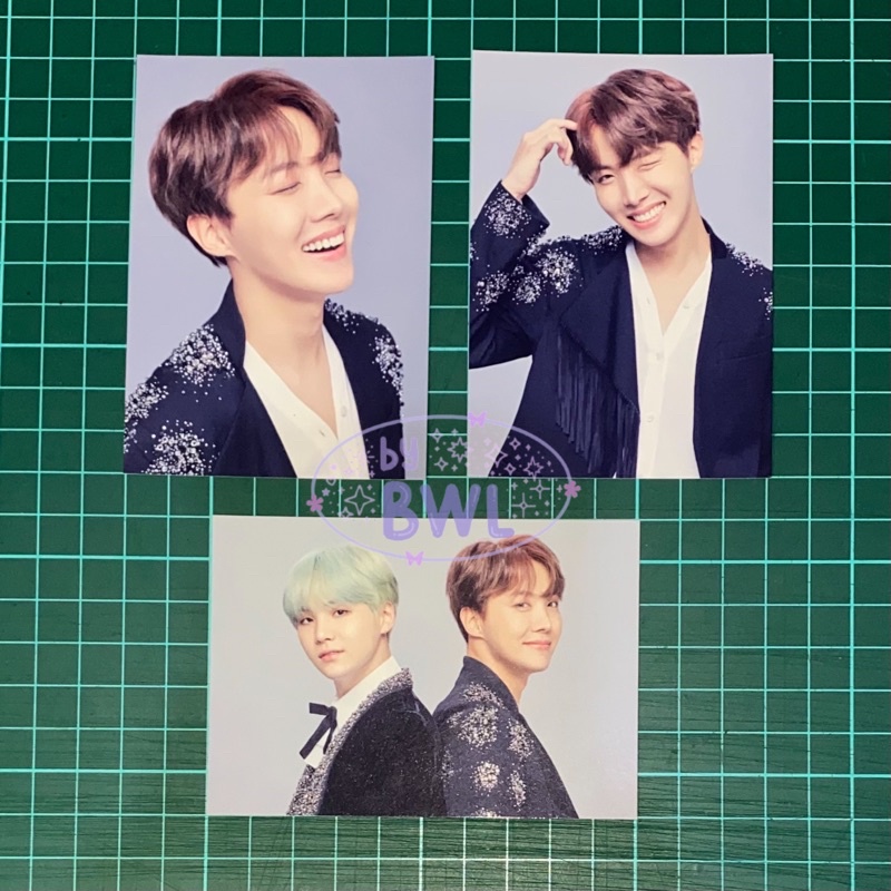 MPC MINI PHOTOCARD BTS BANGTAN JHOPE HOBI SUGA YOONGI WINGS TOUR FINAL