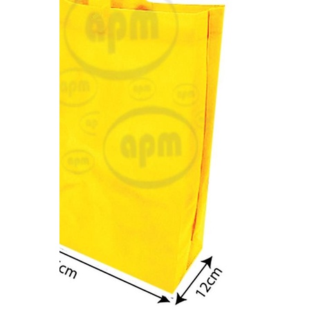 

✿ Tas Spunbond Box Ukuran 35cm x 40cm x 12cm - cream ☼