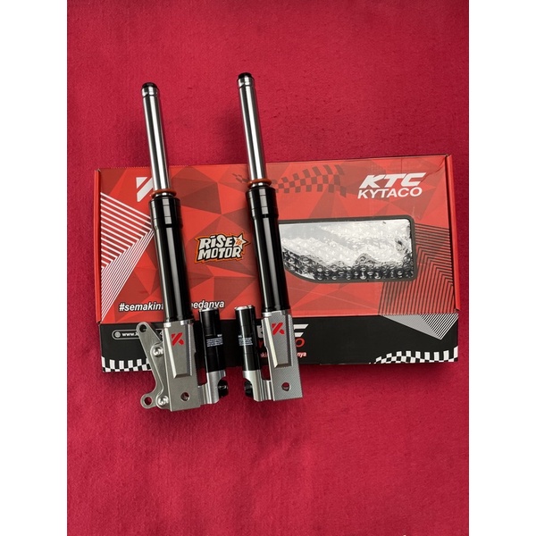 SHOCK DEPAN KTC KYTACO FAZZIO MIO HITAM SFF 20