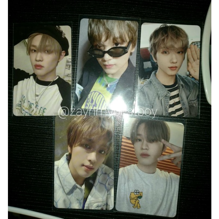 photocard (chenle cafe, chenle boring, haechan agent, haechan riding, jisung chilling)