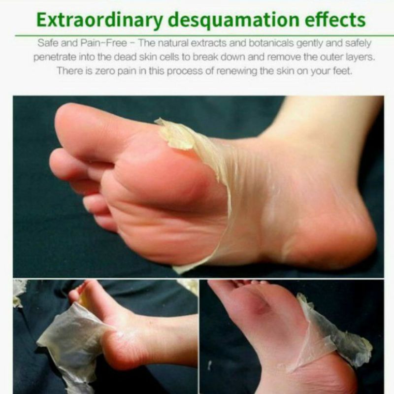 SADOER FOOT MASK Masker Kaki Foot Peeling Exfoliating Viral Terbaru