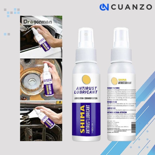 Cairan Pelumas Anti Karat Quick Cleaning Rust 100ml / Penghilang Karat Mobil Knalpot Sepeda Motor Besi Stainless Ori / Cairan Pembersih Karat Kerak Mesin Motor / Anti Karat Semprot Mobil Motor / Penghilang Kerak Panci Wajan  Blok Mesin Motor Kamar Mandi