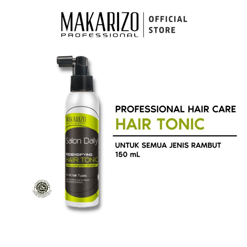 Jual Makarizo Professional Salon Daily Redensifying Hair Tonic Spray ...