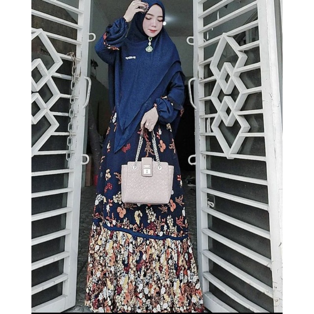 Daily Faesta Navy Dress Only by Faesta Daily