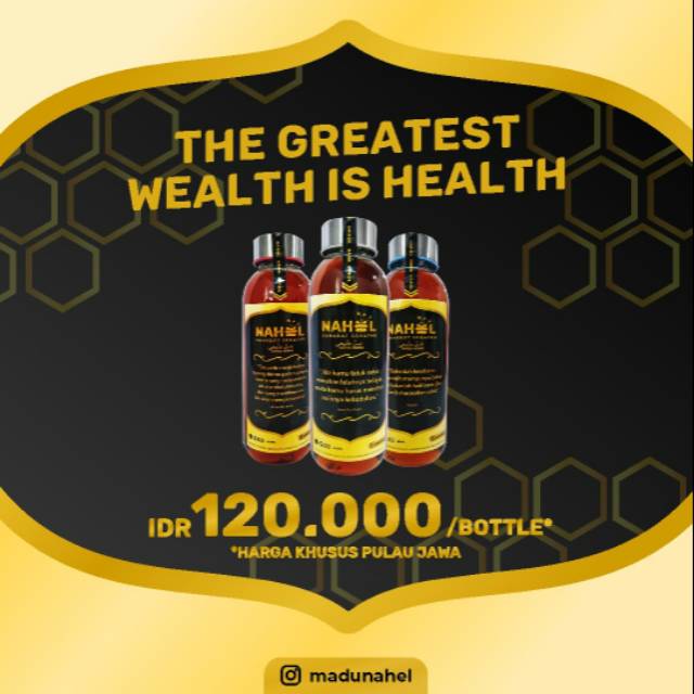 

Madu Nahel 100 % asli