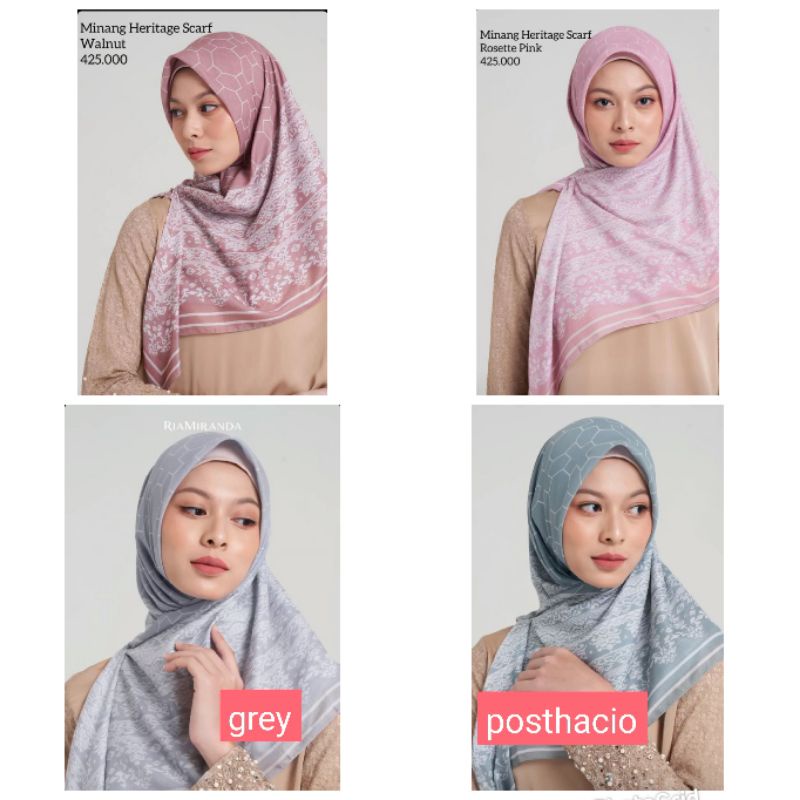 New Minang  heritage scarf by riamiranda