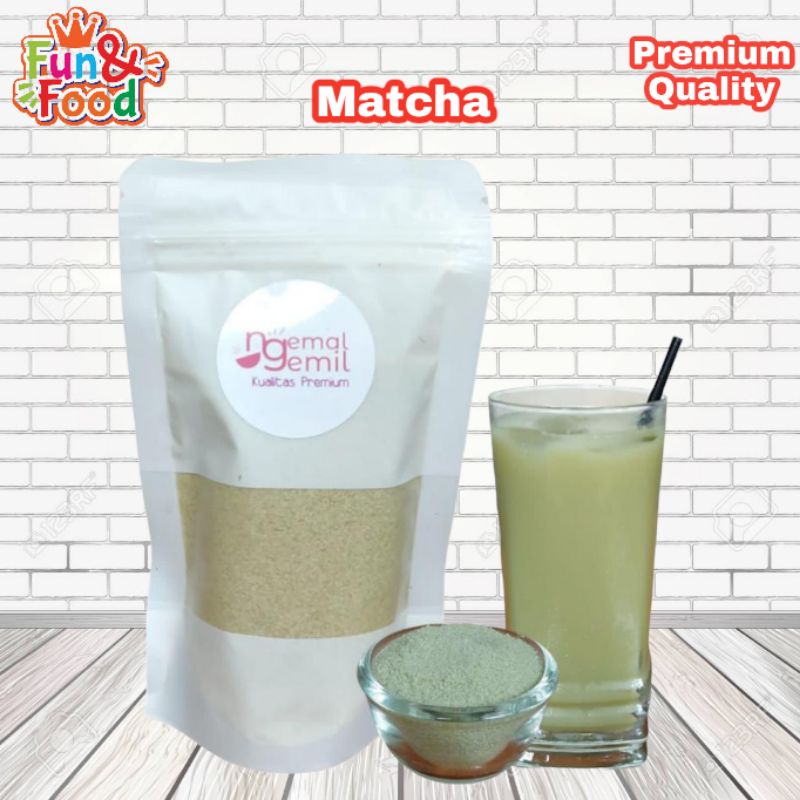 

Bubuk Minuman Kualitas Premium Rasa Matcha Latte Serbuk Minuman Kekinian Matcha Powder Drink