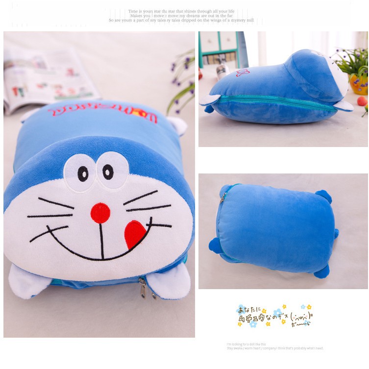 AND / COD / Bantal Selimut Motif Karakter Balmut Selimut Bantal Tidur Nyaman Murah Import RT-48-BBS