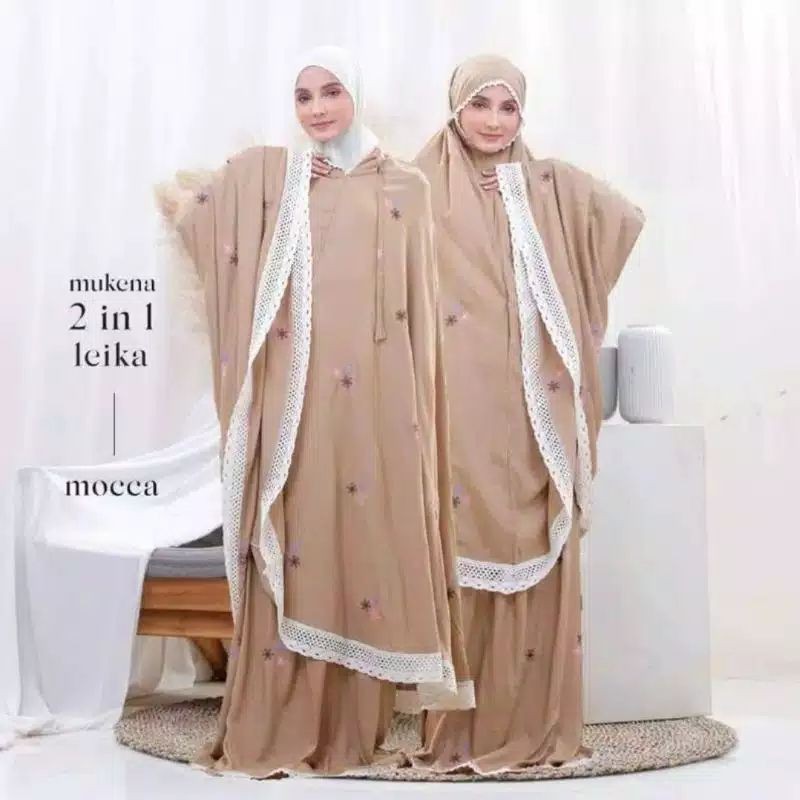 MUKENA SAFAR 2 lN 1 RAYON PREMIUM