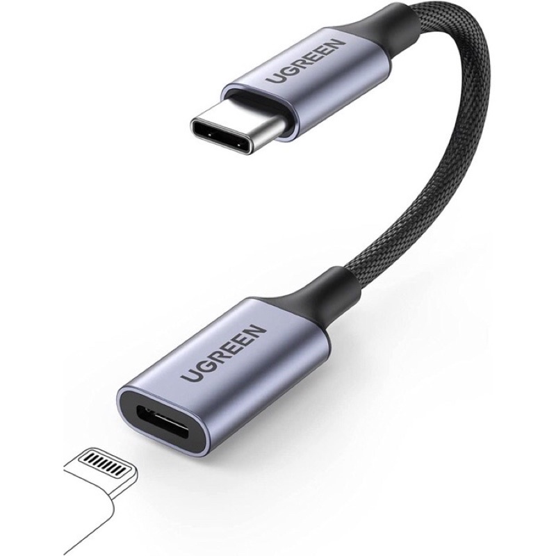 Audio Converter Earphone Type C to Jack Lightning Ugreen 70953