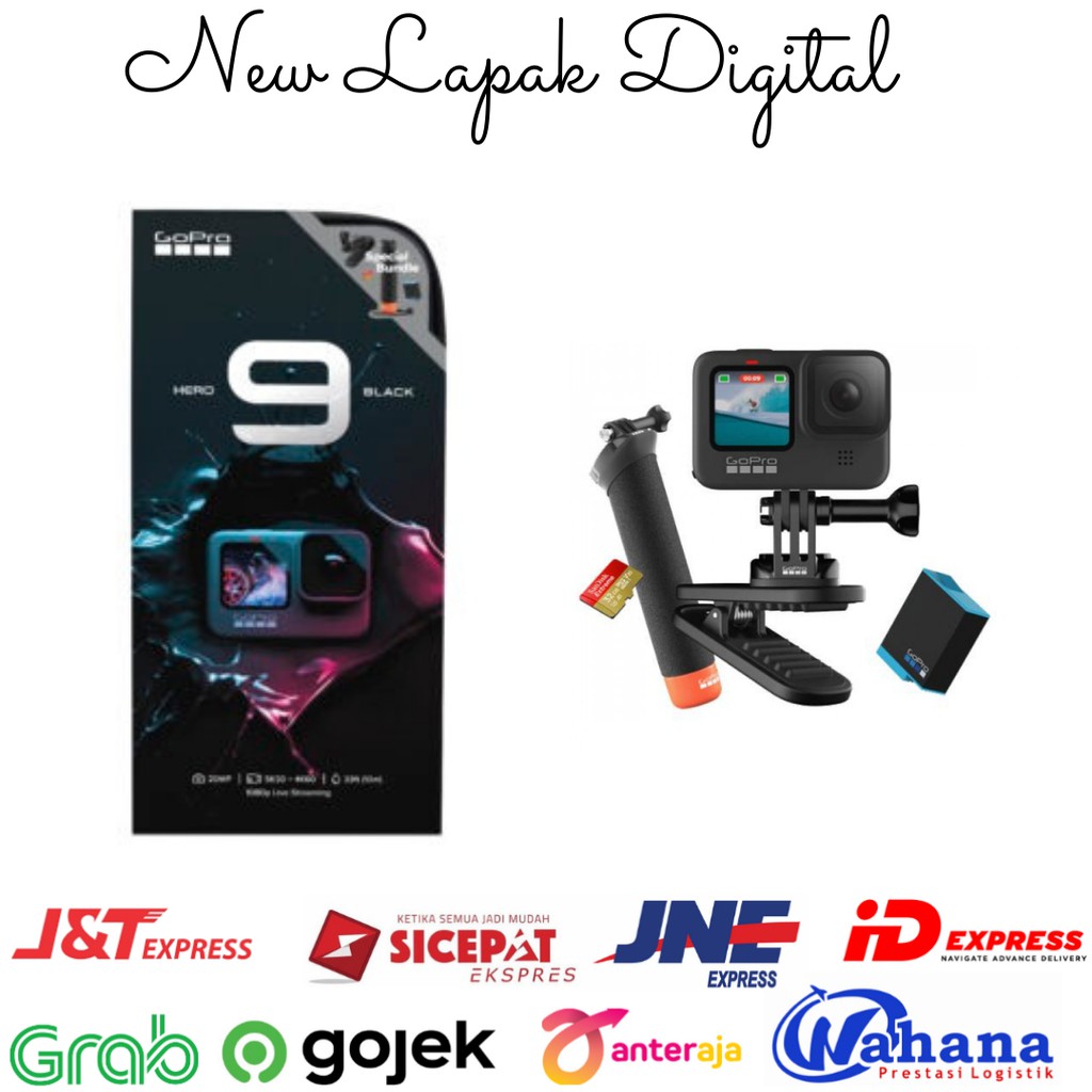 GoPro Hero 9 Black ActionCamera Spesial Bundle