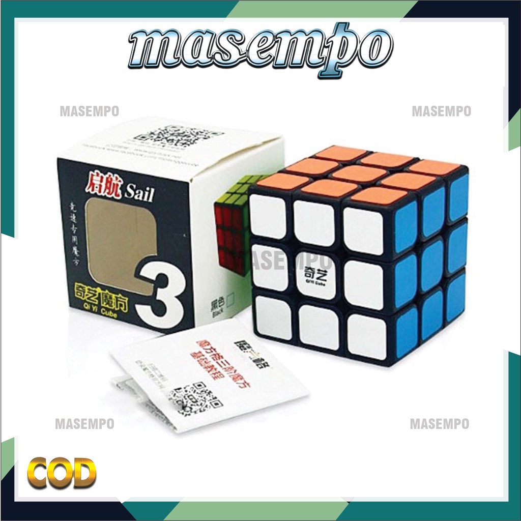 Rubik  3x3 Yongjun Guanlong Blackbase hitam V2 V3 (PROMO PILIH QIYI/SHENGSHOU/MF3) MURAH